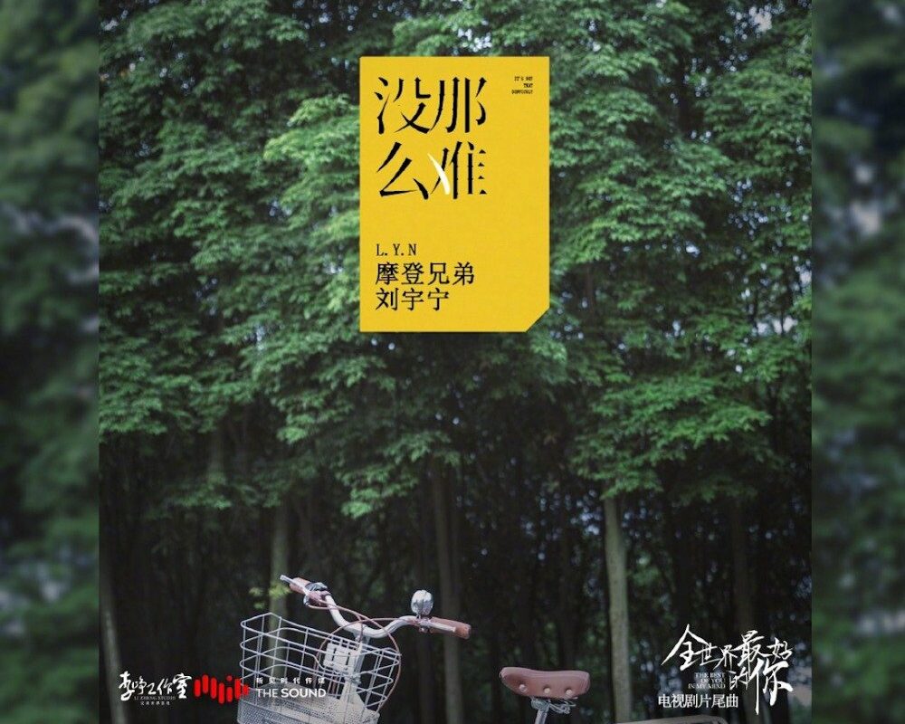 Not That Difficult没那么难(Mei Na Mo Nan) The Best of You in My Mind OST By Liu Yuning刘宇宁