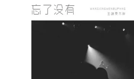 Forgotten Or Not忘了没有(Wang Le Mei You) By Wang Jingwen王靖雯