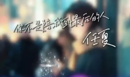 You're not the One Who Stays with Me Till the End你不是陪我到最后的人(Ni Bu Shi Pei Wo Dao Zui Hou De Ren) By Ren Xia任夏