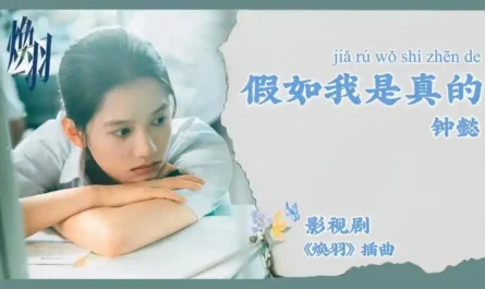 If I Were Real假如我是真的(Jia Ru Wo Shi Zhen De) Reborn OST By Chung Yee钟懿
